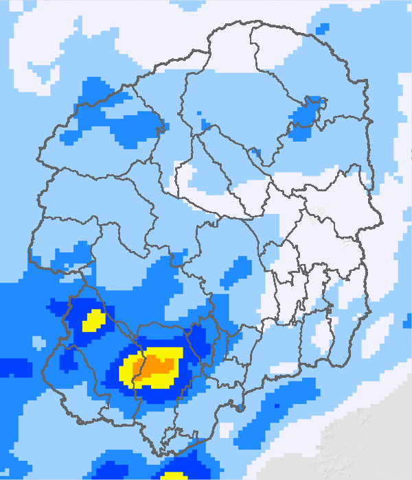 レーダー雨量
